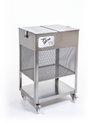 KC1824DL Knife Cart with Knife Board, Double Lid (Holds 128 Knives)