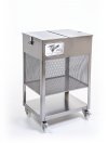 KC1824DL Knife Cart with Knife Board, Double Lid (Holds 128 Knives)