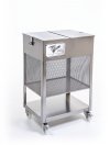 Show product details for KC1824DL Knife Cart with Knife Board, Double Lid (Holds 128 Knives)