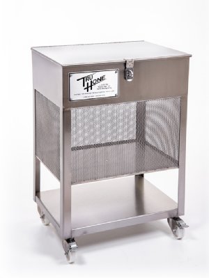 KC1824SL Knife Cart with Knife Board, Single Lid  (Holds 128 Knives)