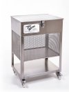 Show product details for KC1824SL Knife Cart with Knife Board, Single Lid  (Holds 128 Knives)