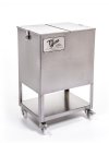 Show product details for KCS1824DL Knife Cart Sanitizer with Knife Board, Double Lid (Holds 128 Knives)