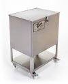 Show product details for KCS1824SL Knife Cart Sanitizer with Knife Board, Single Lid (Holds 128 Knives)